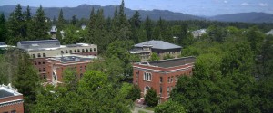 University of Oregon Campus by Erik R. Bishoff